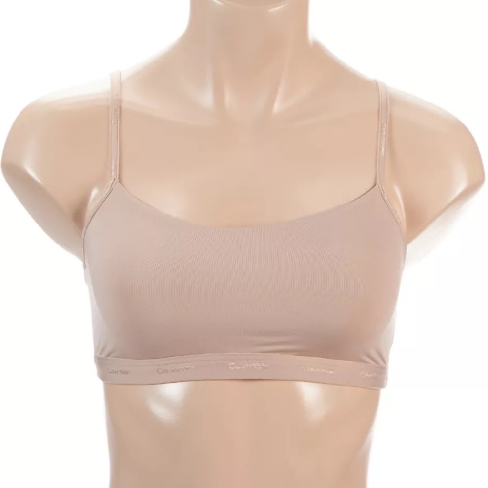 Calvin Klein Form to Body Naturals Unlined Bralette